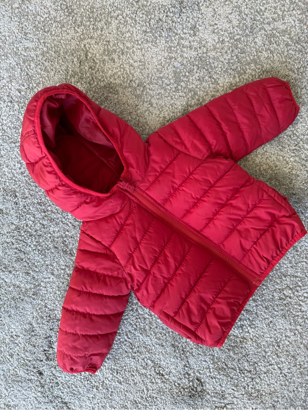 Carter's Red Hooded Puffer Jacket for Kids
